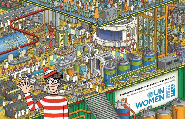 Wally vira mulher em campanha contra desigualdade de gênero