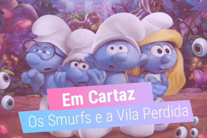 os-smurfs-em-cartaz
