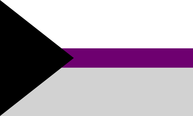 bandeira demisexual