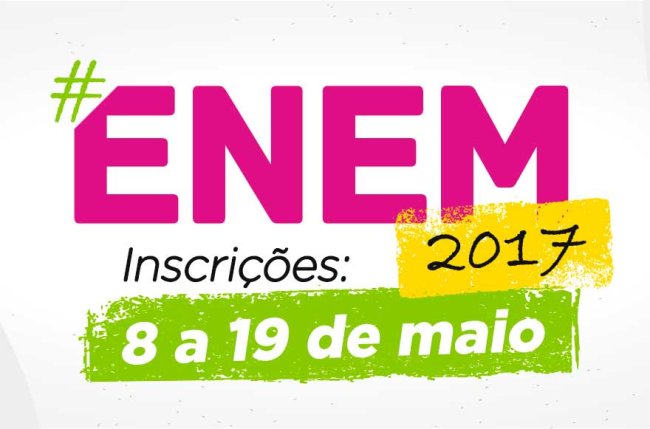 Preparada? As inscrições para o Enem 2017 estão bertas!