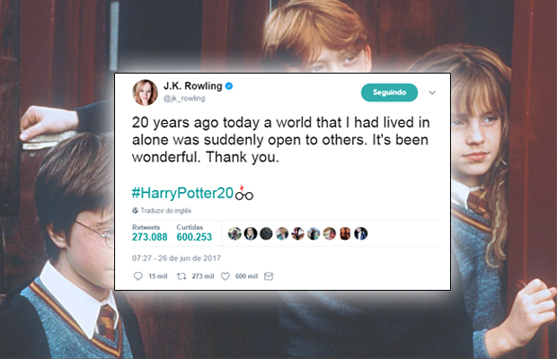 J.K. Rowling: 20 anos de magia