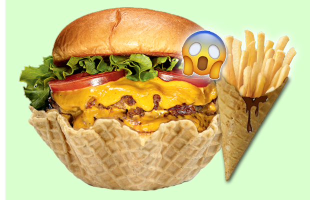 Sorvete sabor fast food já é uma realidade nos Estados Unidos