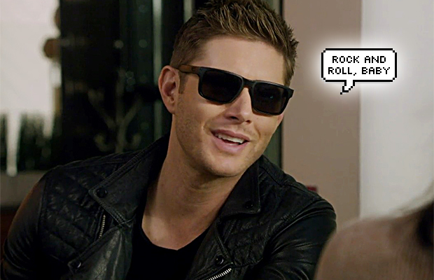 Vezes que o Dean Winchester foi o verdadeiro rei do rock