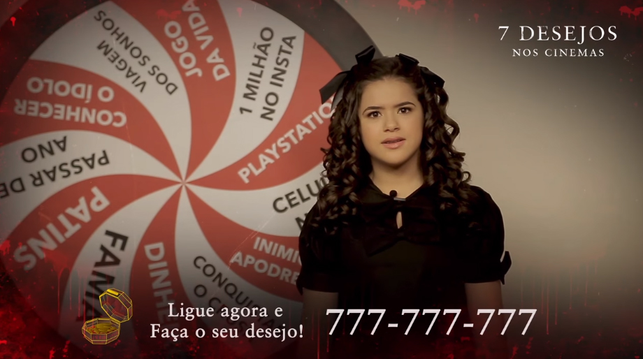 Maisa gira a roleta do Bom Dia e Cia para o terror 7 Desejos | Capricho Maisa gira a roleta do Bom Dia e Cia para o terror 7 Desejos | Capricho