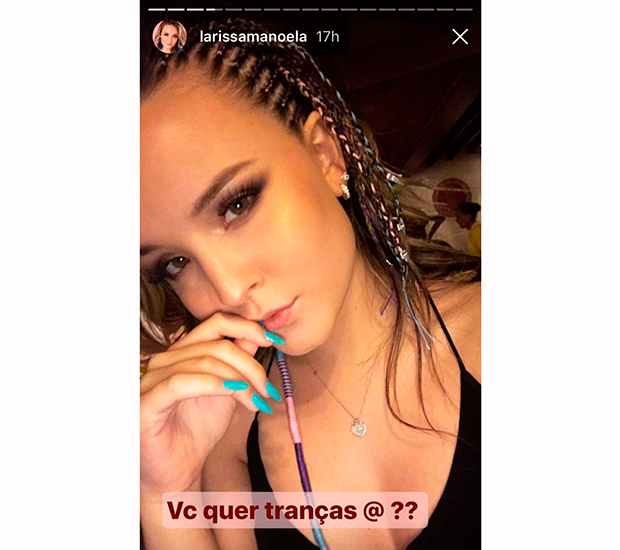 larissa manoela cabelo