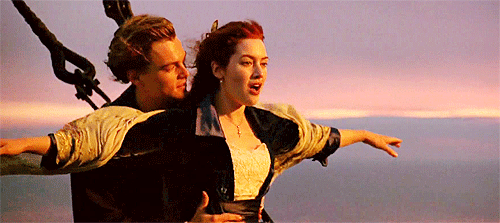 Gifs do Leonardo DiCaprio em Titanic pra perder as estruturas