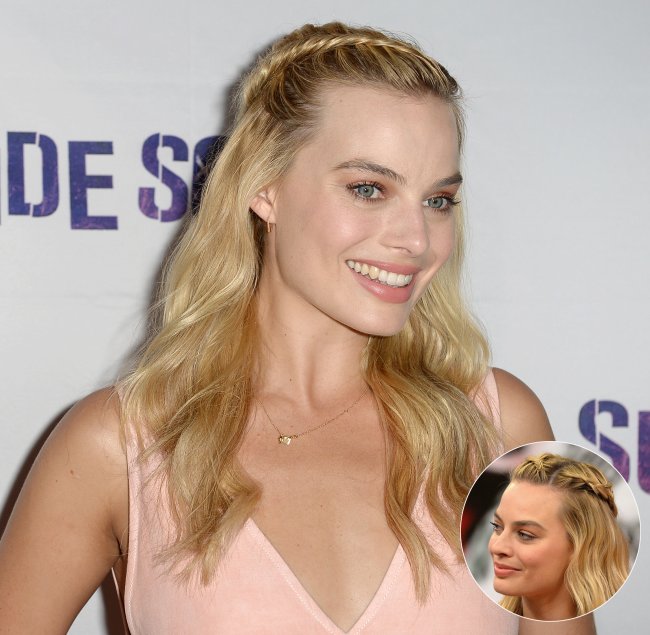 Margot-Robbie-trança-na-franja-signo-capricórnio