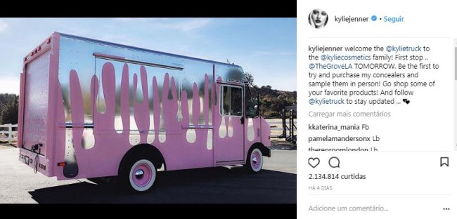 kylie-jenner-cosmetics-caminhão-bebgê