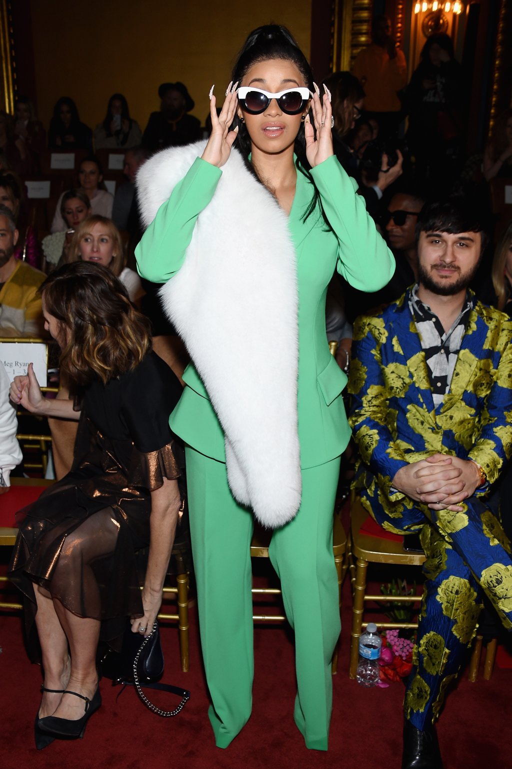 Cardi-B-Christian Siriano-NYFW