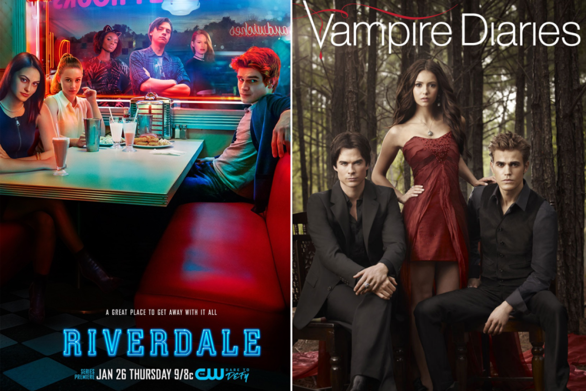 Você reparou nesta conexão entre Riverdale e The Vampire Diaries