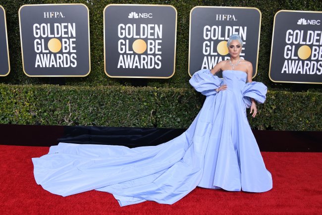 Lady Gaga no Globo de Ouro 2019.