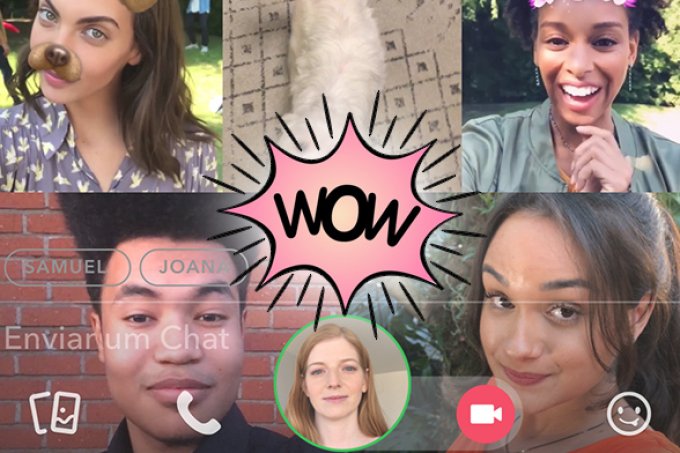 Snapchat lança nova ferramenta que possibilita vídeo chat em grupo