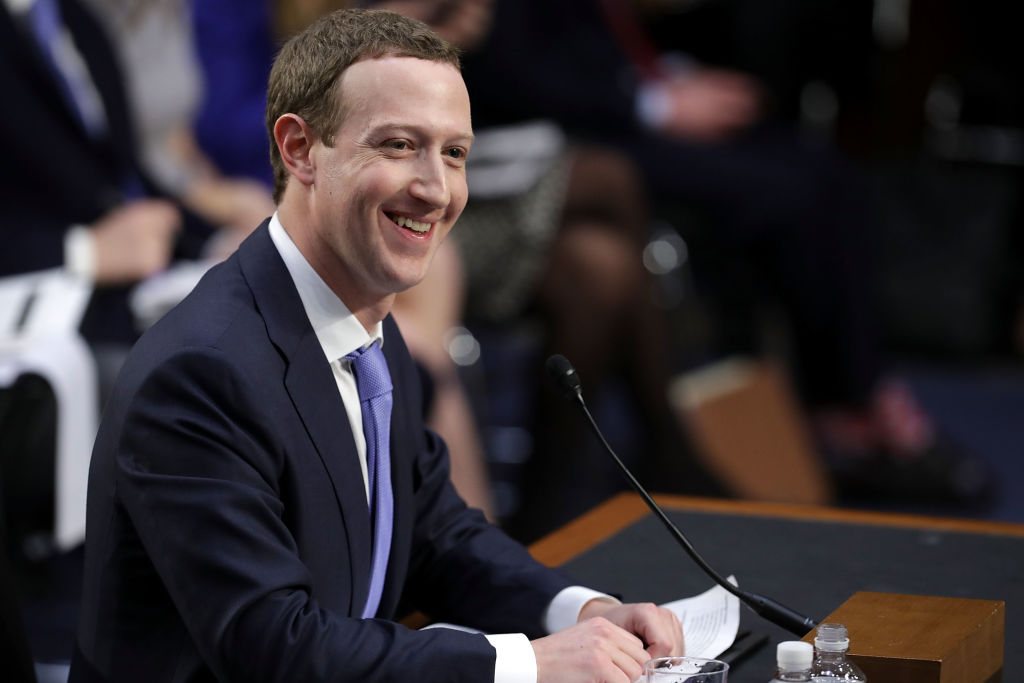 Facebook CEO Mark Zuckerberg Testifies At Joint Senate Commerce/Judiciary Hearing