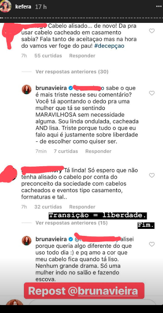 Bruna-Vieira-criticada-escova-cabelo-Kéfera-defende