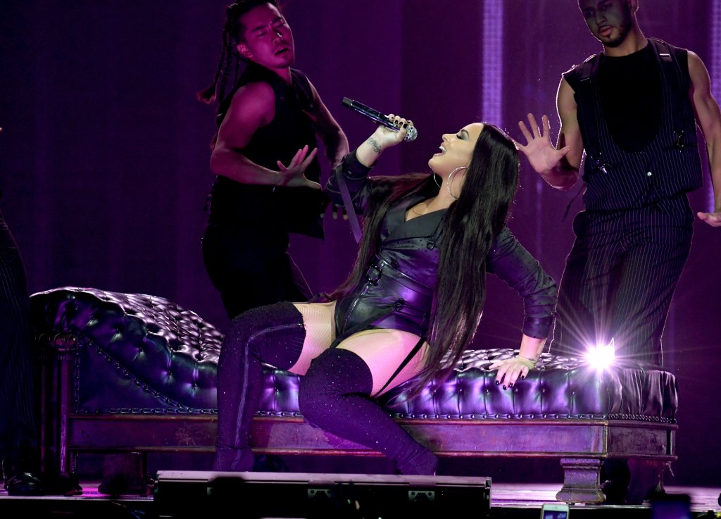 Demi Lovato Performs At The Forum