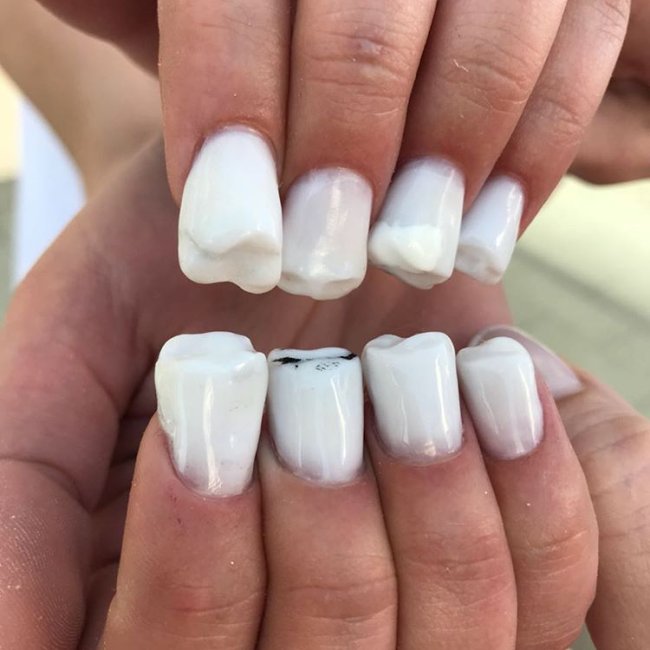 nail-arte-dente-unhas nail-arte-dente-unhas