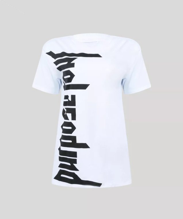 Camiseta (R$ 49,99*). Camiseta (R$ 49,99*).