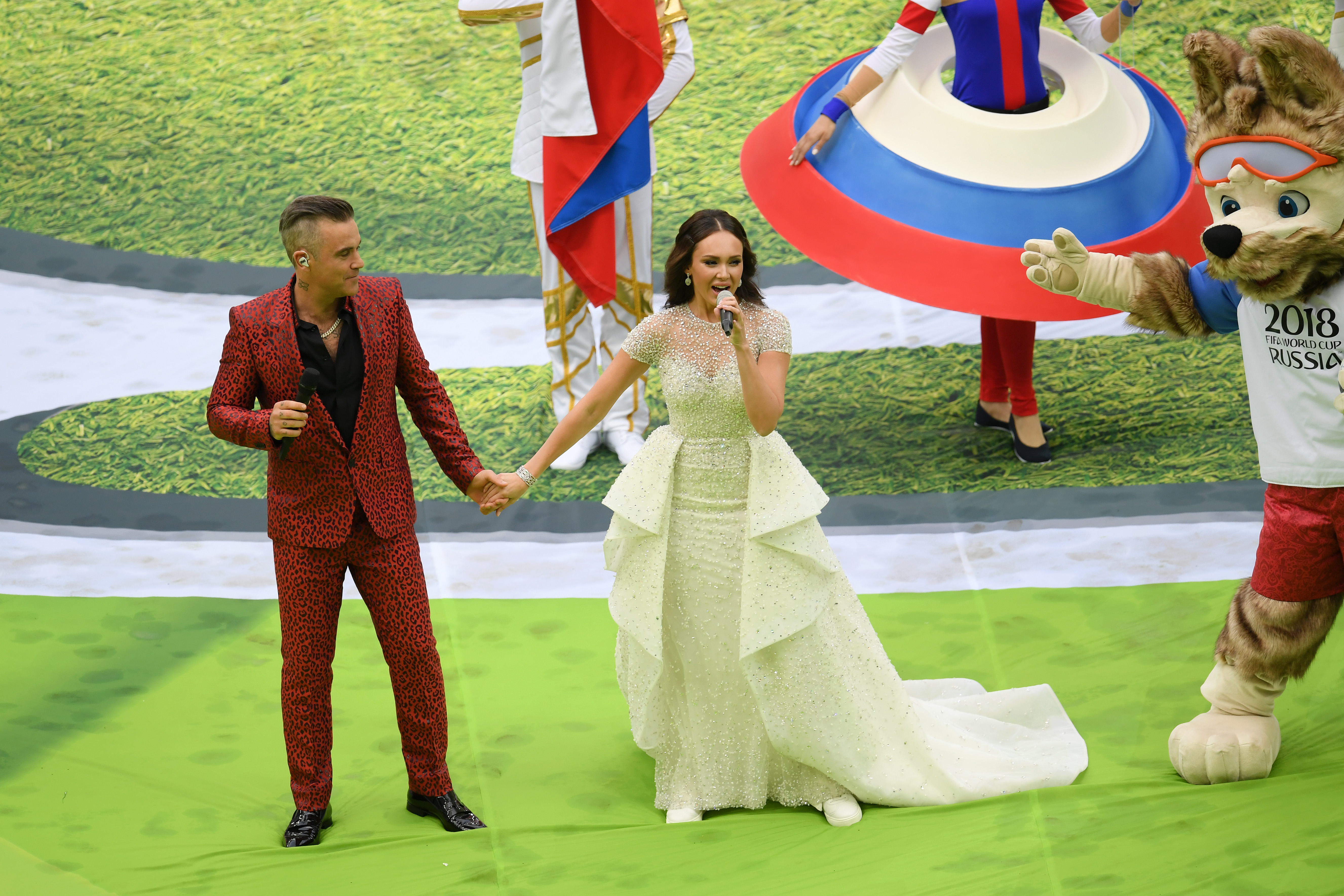 Fotos: Festa de abertura da Copa do Mundo Rússia 2018, Brasil