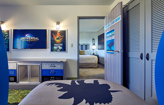 Que tal se hospedar em um quarto de hotel inspirado em Jurassic World?