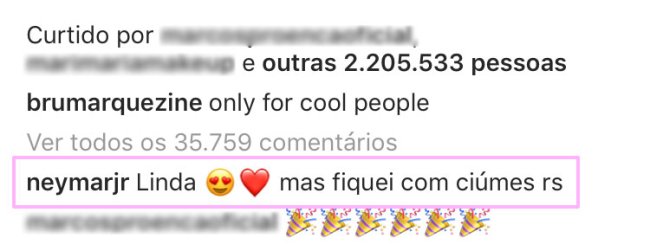 neymar-comenta-foto-bruna-marquezine neymar-comenta-foto-bruna-marquezine
