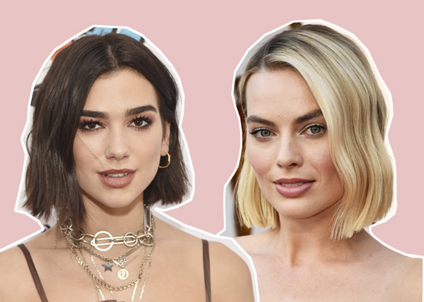 dua lipa e margot robbie cabelo chanel