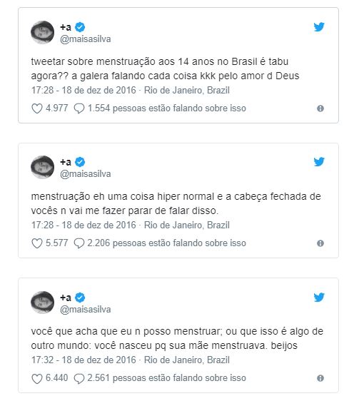 tuítes-maisa-silva-menstruação