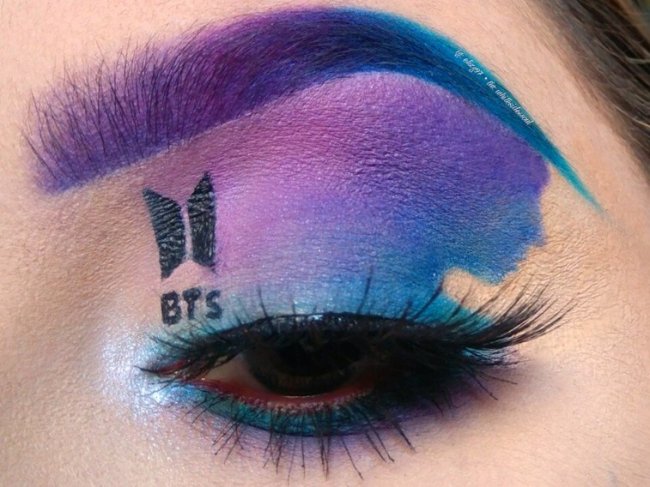 fa-cria-maquiagens-inspiradas-no-grupo-de-kpop-bts-4 fa-cria-maquiagens-inspiradas-no-grupo-de-kpop-bts-4