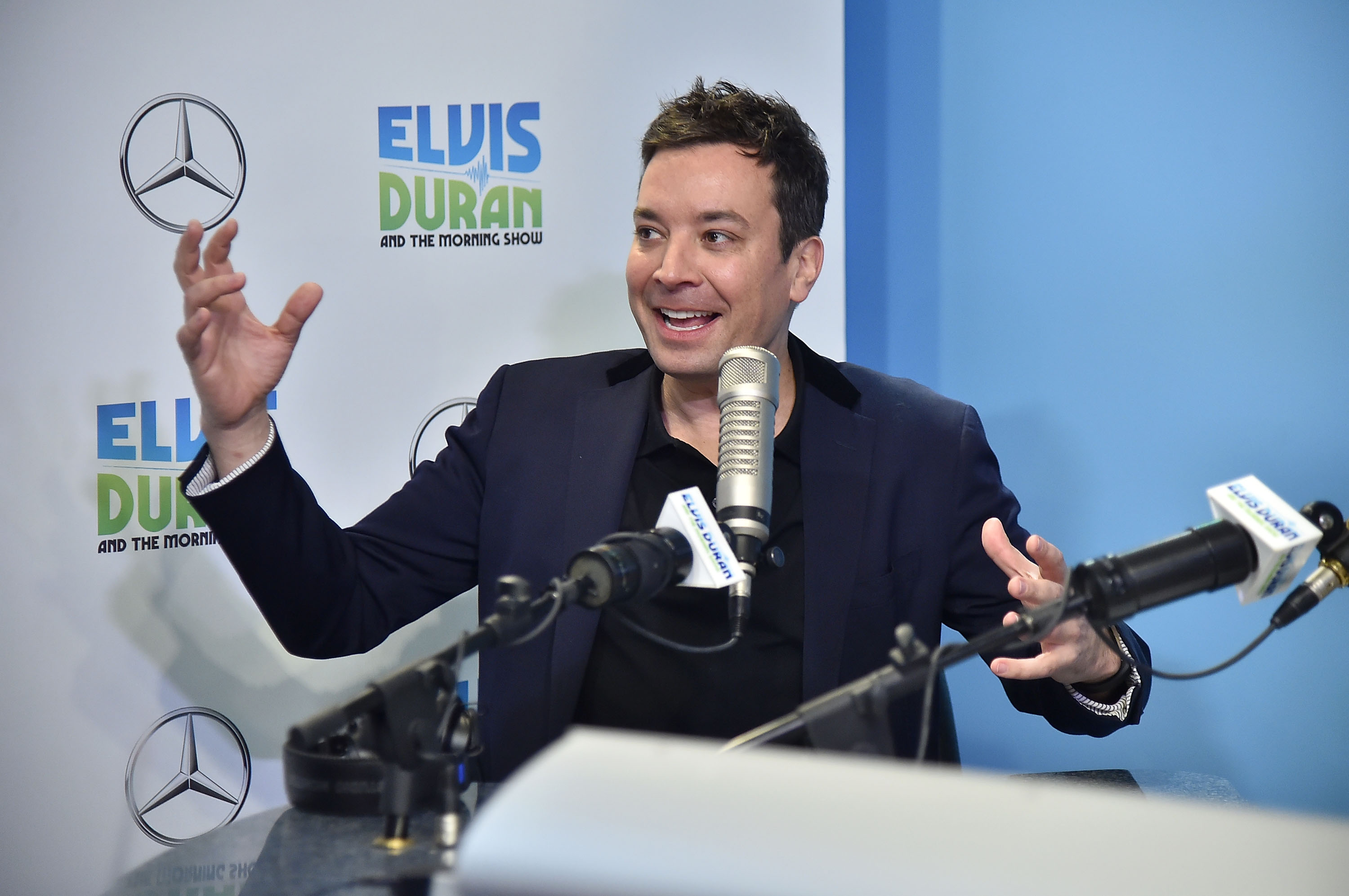 Jimmy Fallon Visits “The Elvis Duran Z100 Morning Show” Jimmy Fallon Visits "The Elvis Duran Z100 Morning Show"