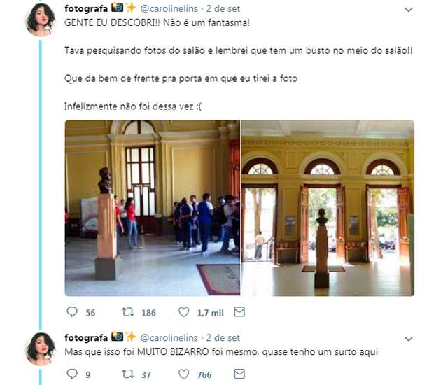 Rosto ‘do além’ aparece em foto de garota e mobiliza internet