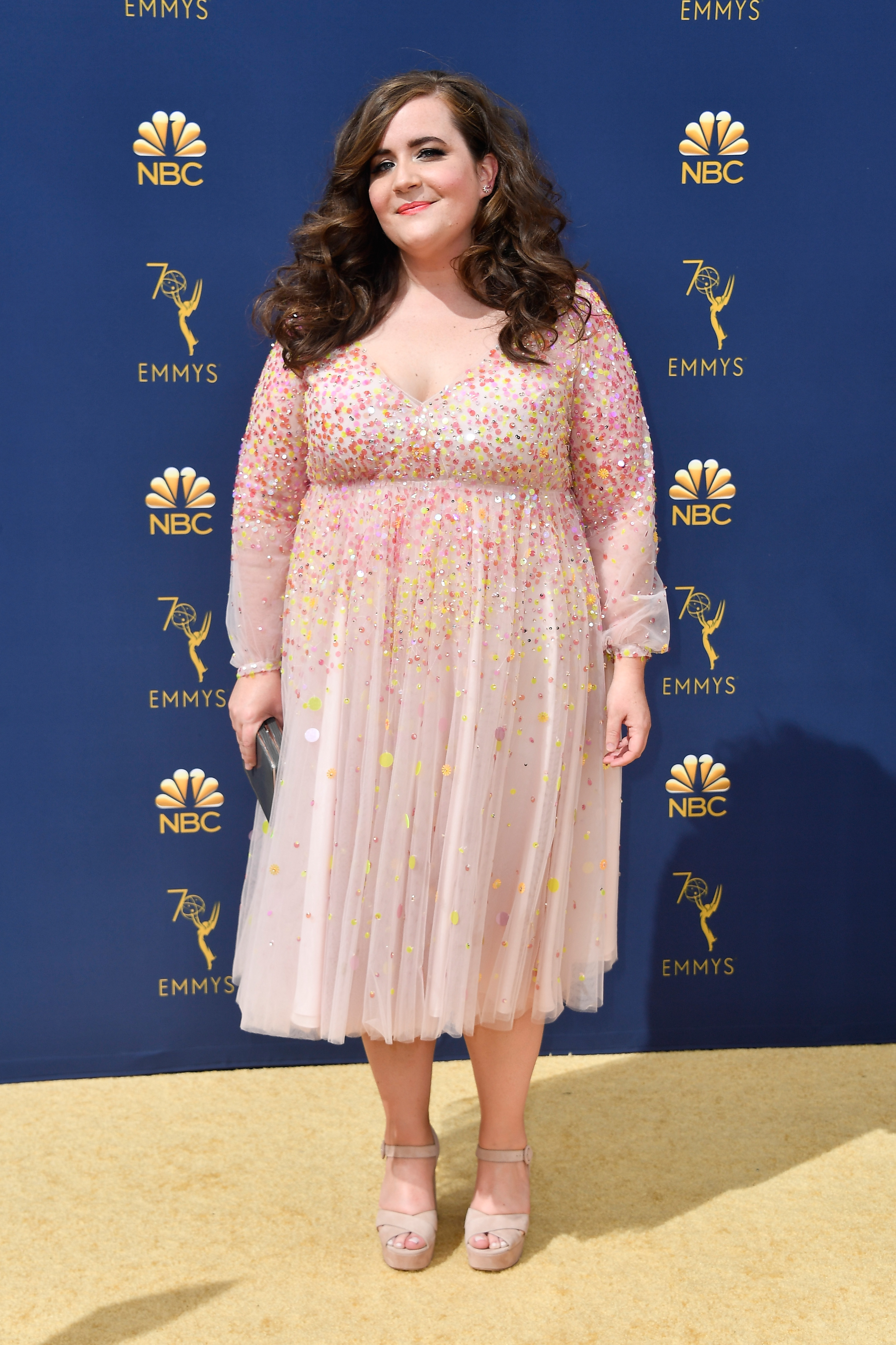 Aidy-Bryant-emmy-awards-2018 Aidy Bryant no Emmey Awards 2018.