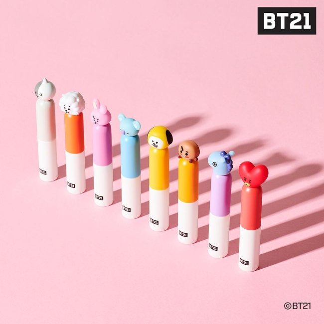 colecao-maquiagem-BTS-kpop-batons colecao-maquiagem-BTS-kpop-batons