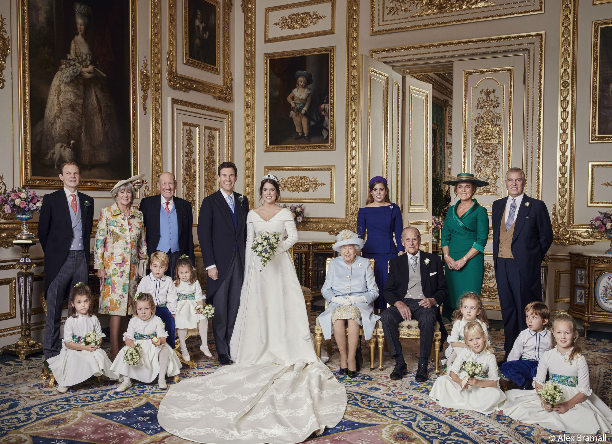 foto-oficial-casamento-princesa-eugenie-familia-real