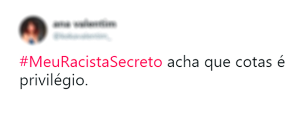 #MeuRacistaSecreto entrega no Twitter casos de racismo velado no Brasil