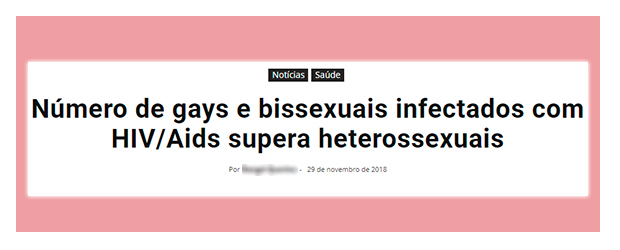 O desserviço das fake news no combate contra a Aids