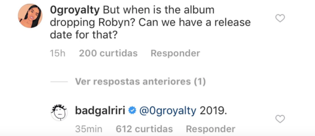 Rihanna novo álbum