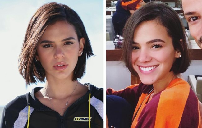 Bruna Marquezine cortou o cabelo
