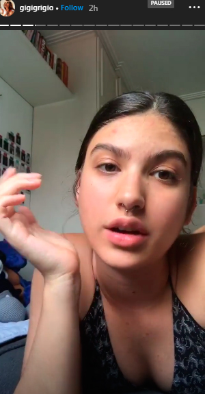 giovanna-grigio-mostra-espinhas-instagram giovanna-grigio-mostra-espinhas-instagram