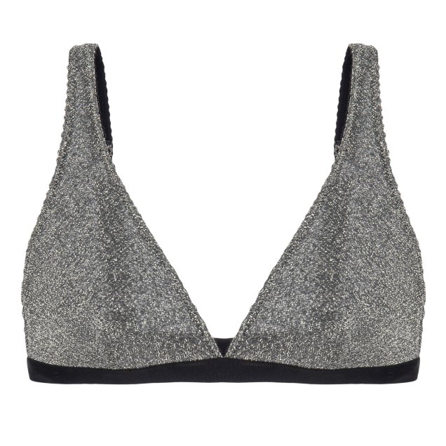 Sutiã lurex Riachuelo (R$ 49,90*). Sutiã lurex Riachuelo (R$ 49,90*).