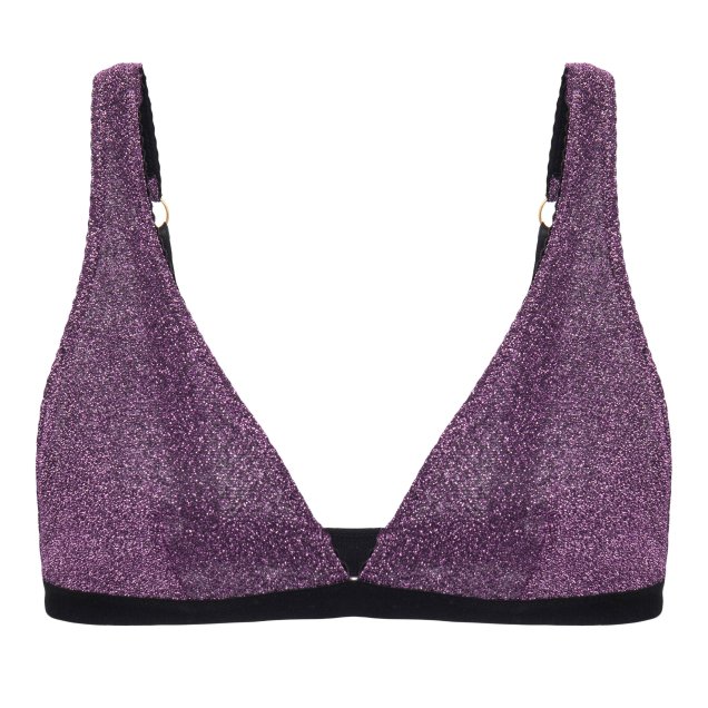 Sutiã lurex Riachuelo (R$ 49,90*). Sutiã lurex Riachuelo (R$ 49,90*).