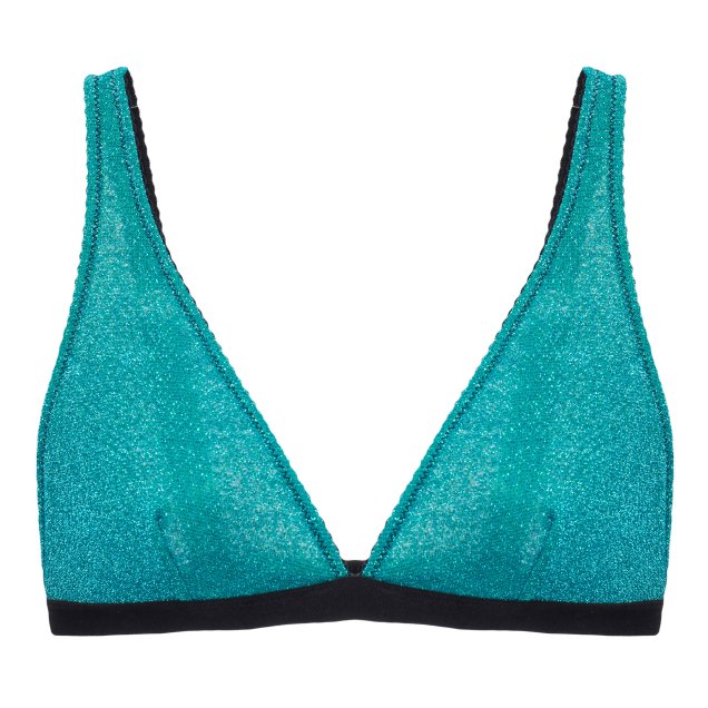 Sutiã lurex Riachuelo (R$ 49,90*). Sutiã lurex Riachuelo (R$ 49,90*).