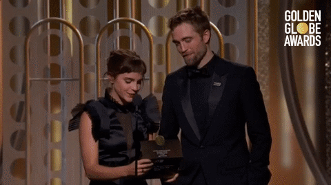 Emma-Watson-Robert-Pattinson-Golden-Globes-2018