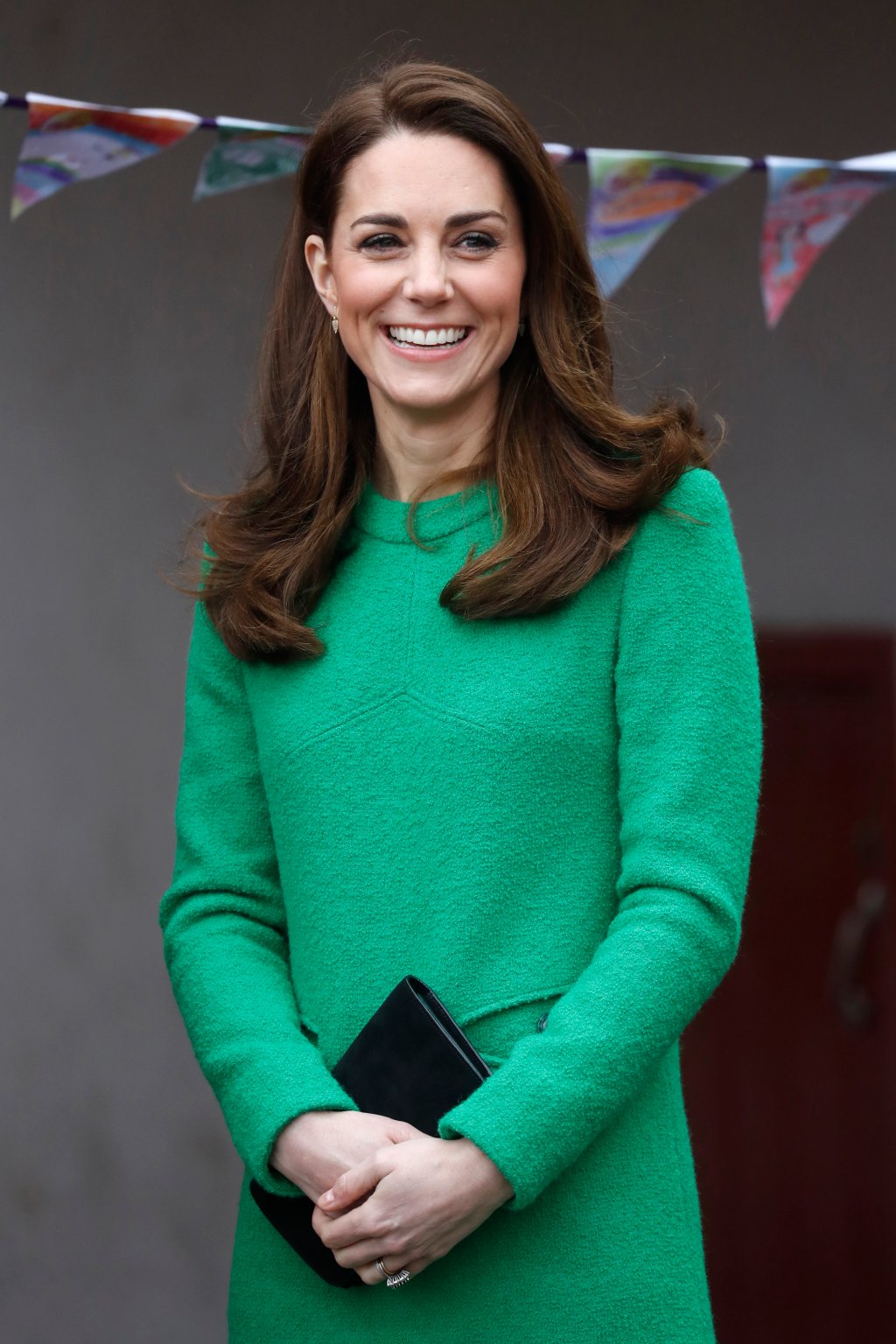 Kate Middleton em Londres hoje (5/2).
