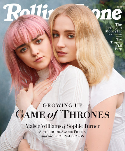 maisie-williams-sophie-turner-rolling-stone