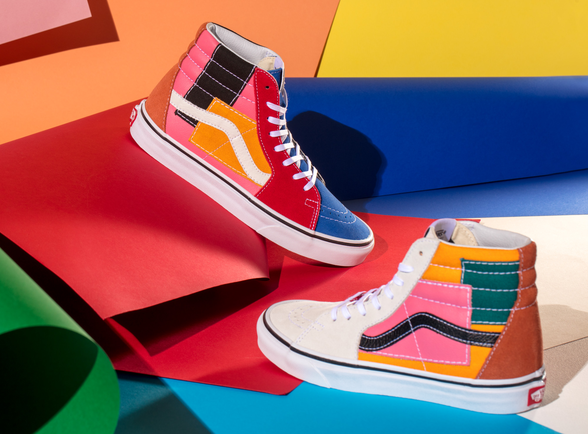 Vans lança tênis colorido de patchwork bem retrô – e estiloso! | Capricho