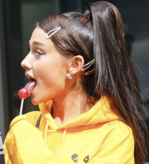 cabelo-penteado-presilha-ariana-grande cabelo-penteado-presilha-ariana-grande