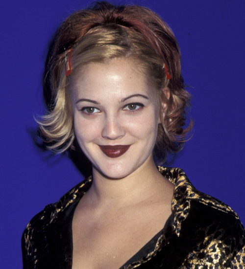 cabelo-penteado-presilha-drew-barrymore