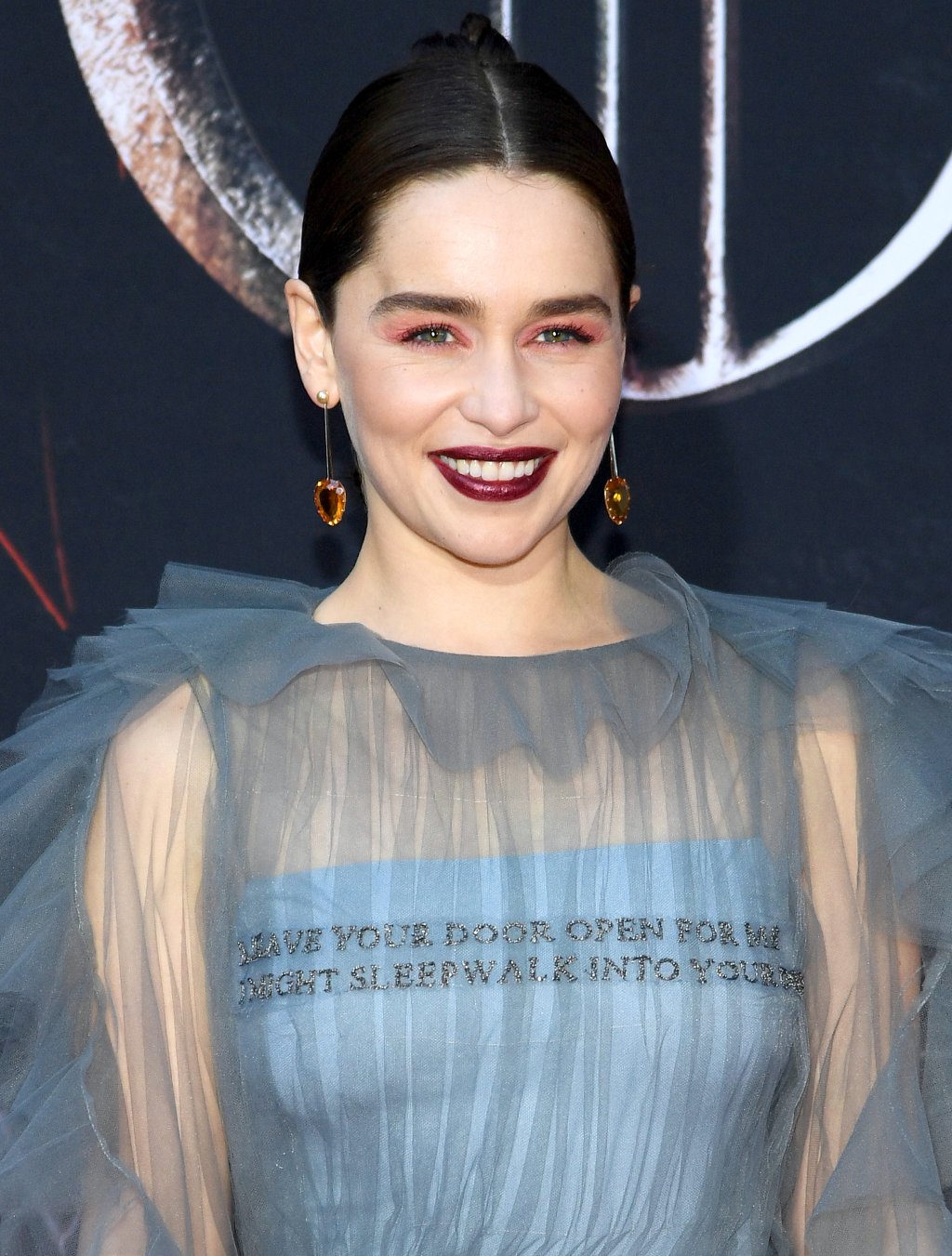 Emilia Clarke na premiere de Game Of Thrones em NY