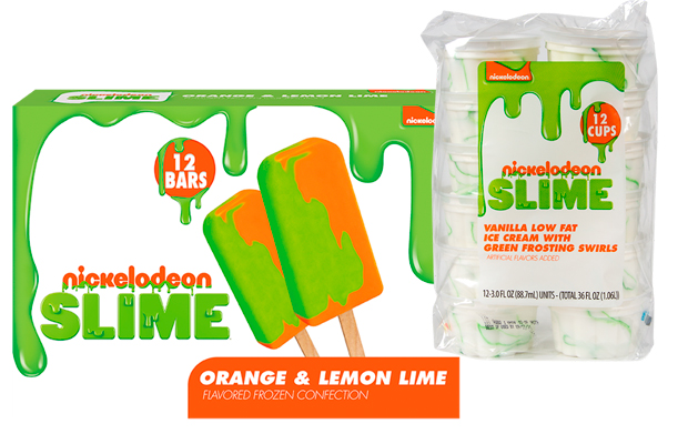 Lançaram um sorvete de slime. Isso mesmo, daquela goma verde. Provaria?