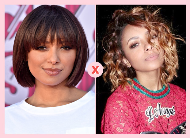 Cabelo liso ou ondulado? Veja as famosas com os dois tipos de look