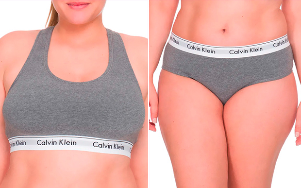 This Is NOT a Plus-Size Model Calvin Klein